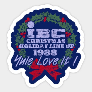 IBC Yule Love It! (2) Sticker